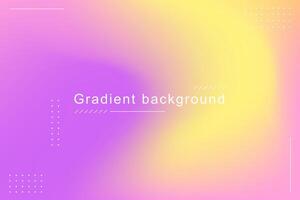 Modern gradient blurred vector background