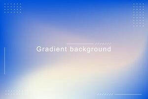 Modern gradient blurred vector background