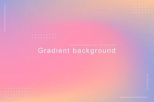 Modern gradient blurred vector background