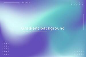 Modern gradient blurred vector background