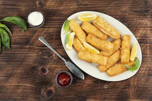 Fish fingers or nuggets photo