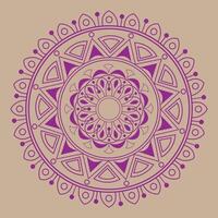 mandala background design vector