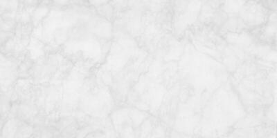 Abstract ceramic art polished and empty smooth white grey marble texture background in natural pattern with stains used in kitchen, floor, wall, bathroom and room decoration. photo
