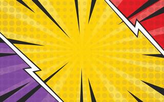 Comic Background Effect vector