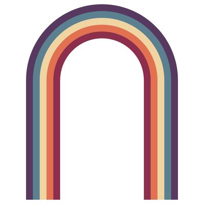 Retro Groovy Lined