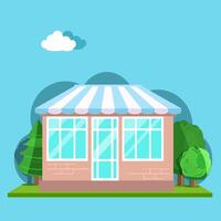 Home store market vector design