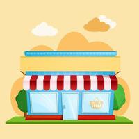 Home store market vector design