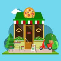 Home store market vector design