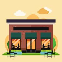 Home store market vector design