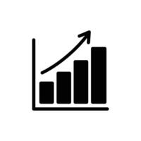 graph icon vector