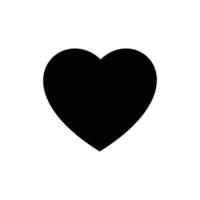 heart icon vector