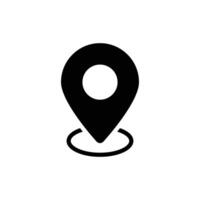 pin maps icon vector