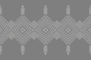 asian monochrome ethnic pattern vector