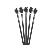 AI generated Silhouette wooden matches black color only png