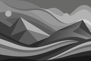 Gray Abstract background illustration with high quality vector