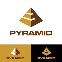 Pyramid Logo Template vector