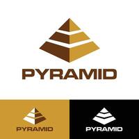 Pyramid Logo Template vector