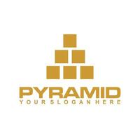 Pyramid Logo Template vector