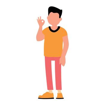 Human Posed Vector