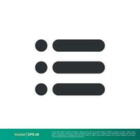 Menu Interface - UI Icon Vector Logo Template Illustration Design. Vector EPS 10.