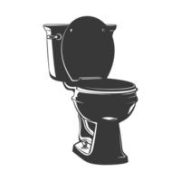 ai généré silhouette l'eau robinet noir Couleur seulement png