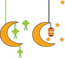 Ilustración de vector de Ramadán Mubarak