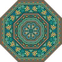 Vector abstract decorative ethnic ornamental illustration