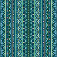 Abstract ethnic stripe seamless pattern, ornamental vector vintage background