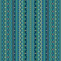 Abstract ethnic stripe seamless pattern, ornamental vector vintage background