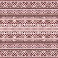 Abstract ethnic stripe seamless pattern, ornamental vector vintage background