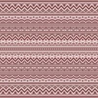 Abstract ethnic stripe seamless pattern, ornamental vector vintage background