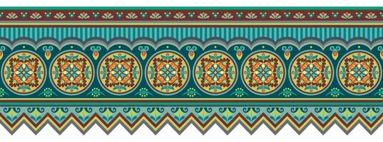 Abstract ethnic pattern, ornamental background vector