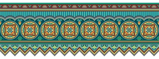 Abstract ethnic pattern, ornamental background vector