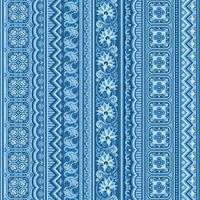 Abstract ethnic stripe vintage background vector
