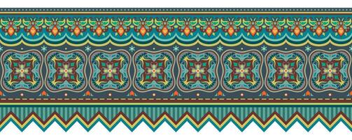 Abstract ethnic pattern, ornamental background vector