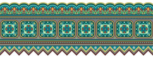 Abstract ethnic pattern, ornamental background vector