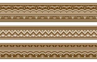 Abstract ethnic pattern, ornamental background vector