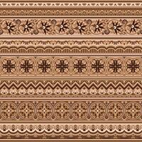 Abstract ethnic stripe vintage background vector