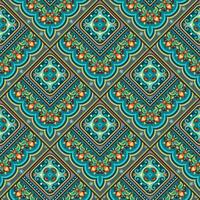 Vector abstract patch pattern. Mosaic tile background