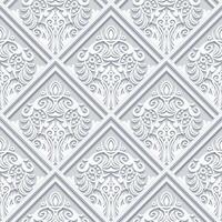Vector abstract decorative ethnic ornamental seamless pattern