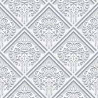 Vector abstract decorative ethnic ornamental seamless pattern