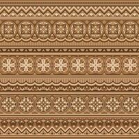 Abstract ethnic stripe vintage background vector