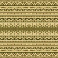 Abstract ethnic stripe seamless pattern, ornamental vector vintage background