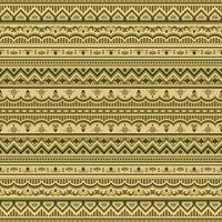 Abstract ethnic stripe seamless pattern, ornamental vector vintage background