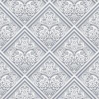 Vector abstract decorative ethnic ornamental seamless pattern