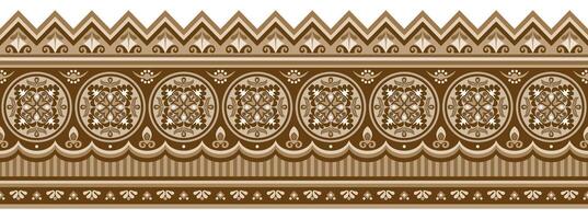 Abstract ethnic pattern, ornamental background vector