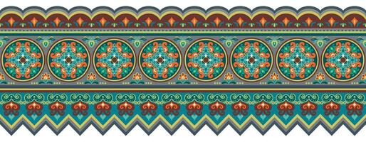 Abstract ethnic pattern, ornamental background vector