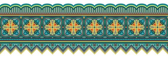 Abstract ethnic pattern, ornamental background vector