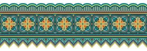 Abstract ethnic pattern, ornamental background vector