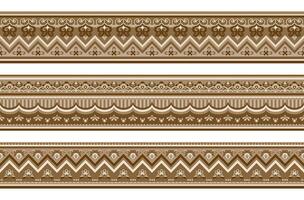 Abstract ethnic pattern, ornamental background vector